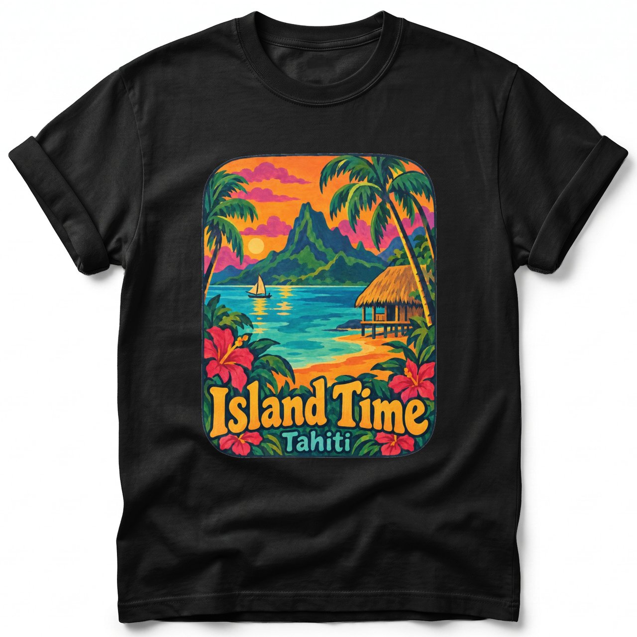 Island Time ~ Comfort Colors Premium Tee