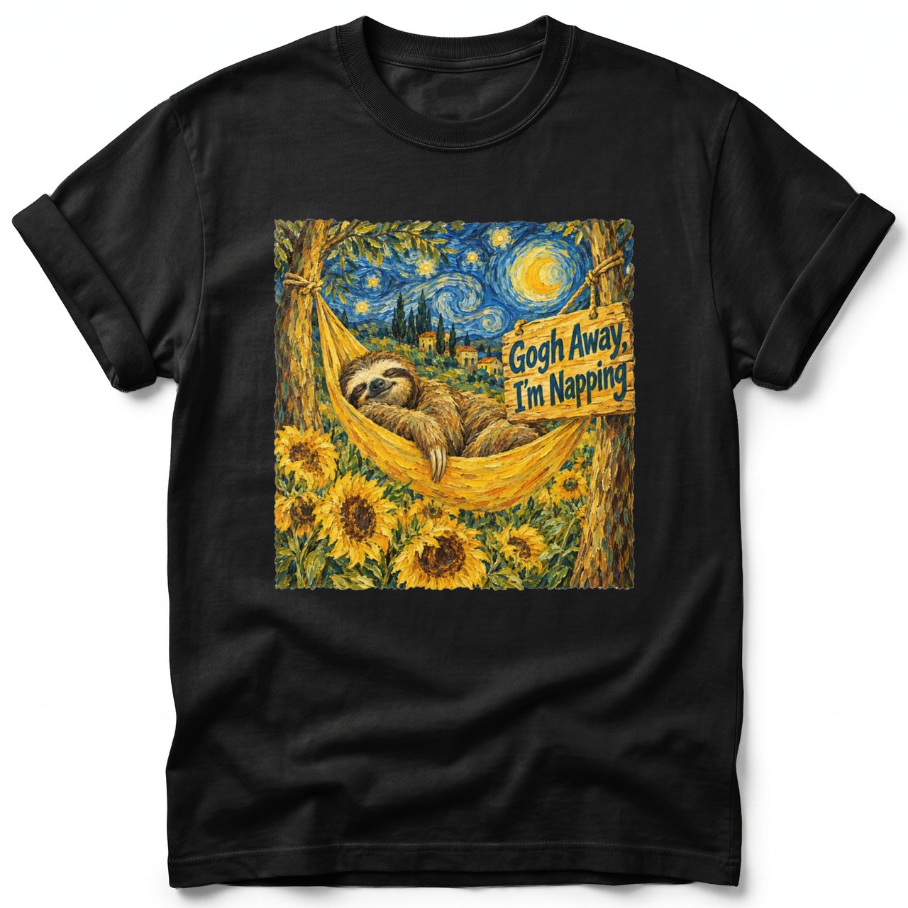 Gogh Away, I'm Napping ~ Comfort Colors Premium Tee