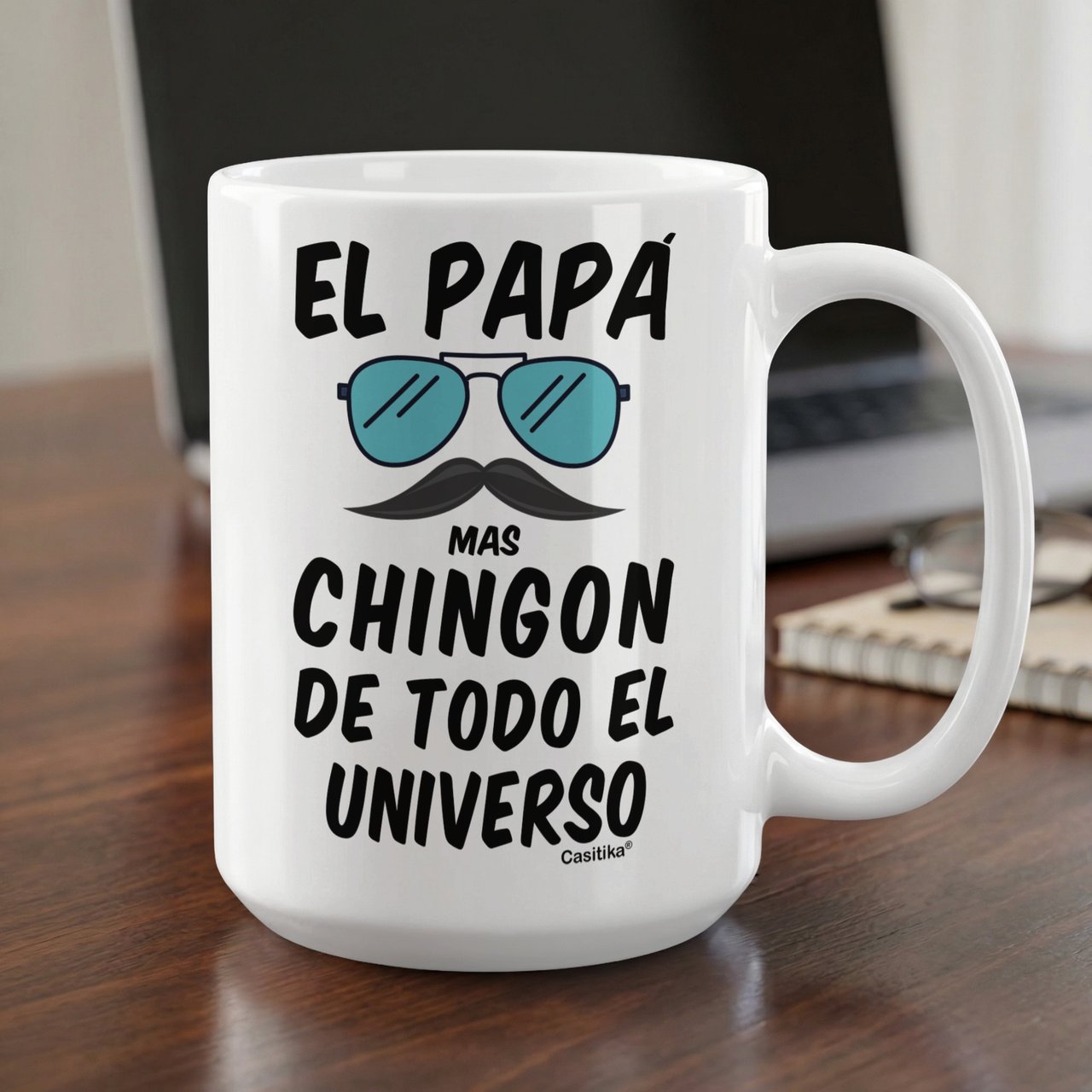 El Papá Más Chingón Mug – Funny Dad Gift in Spanish