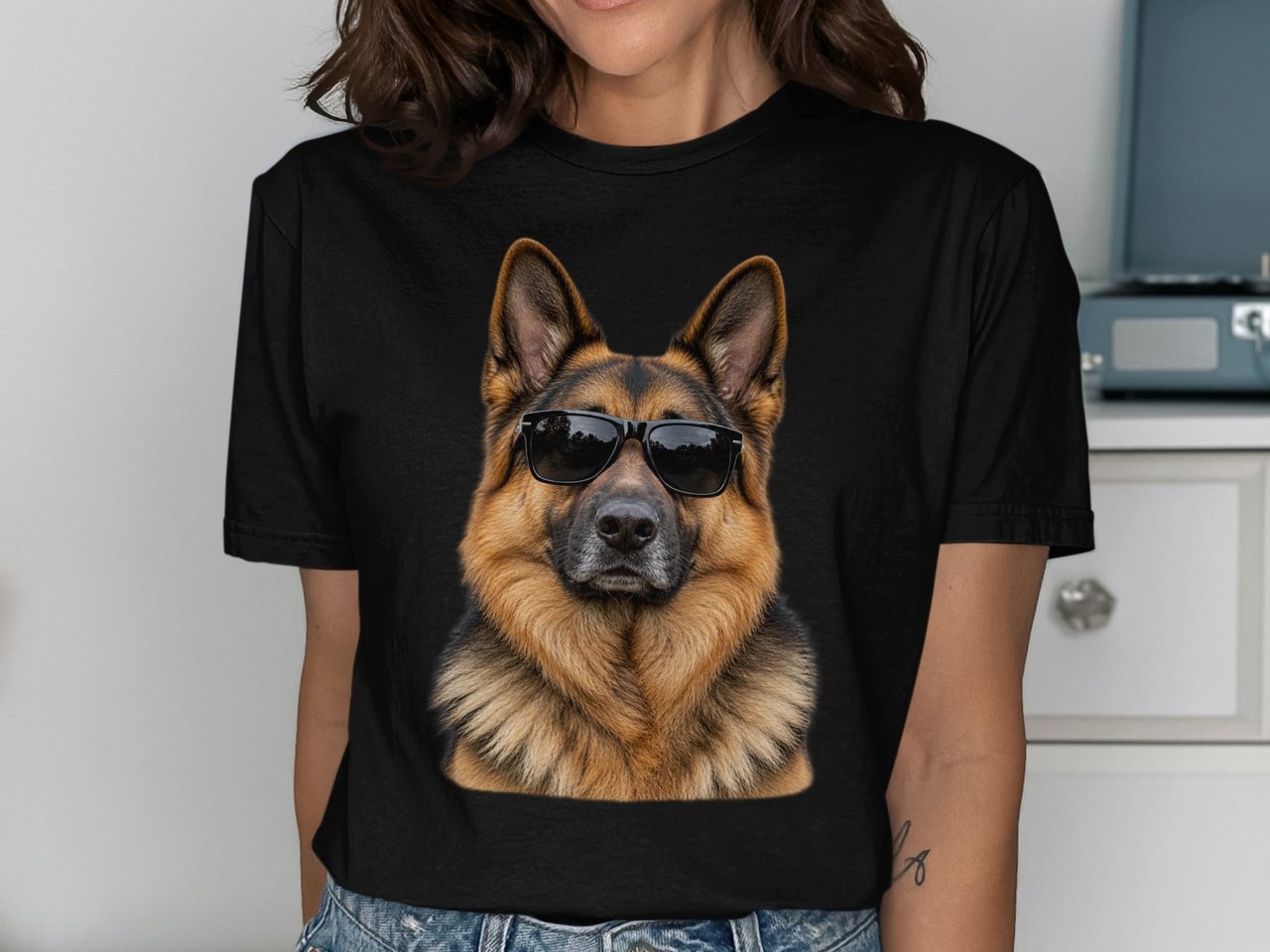 Cool German Shepherd Tee