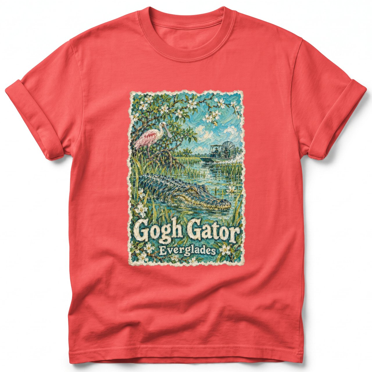 Gogh Gator ~ Comfort Colors Premium Tee