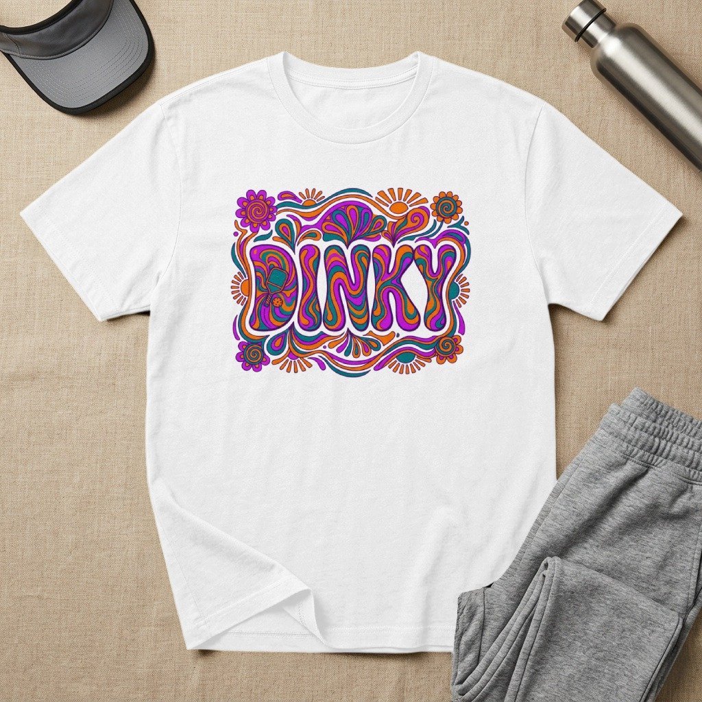 Dinky Groovy Pickleball T-Shirt