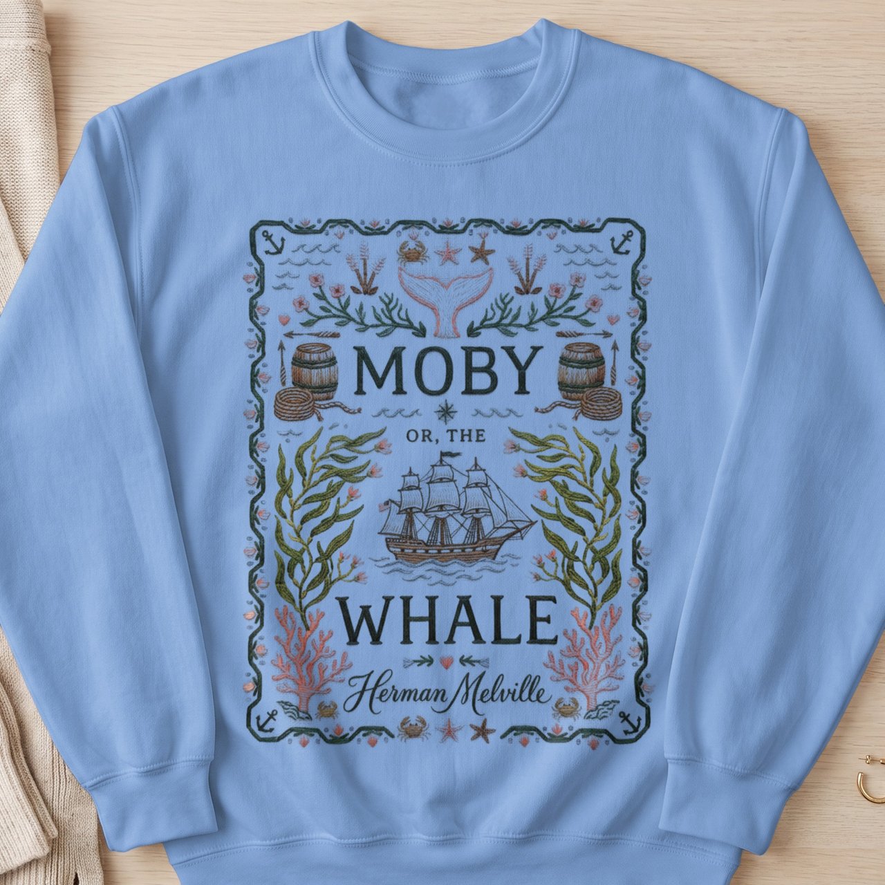 Moby Dick Bookish Sweatshirt