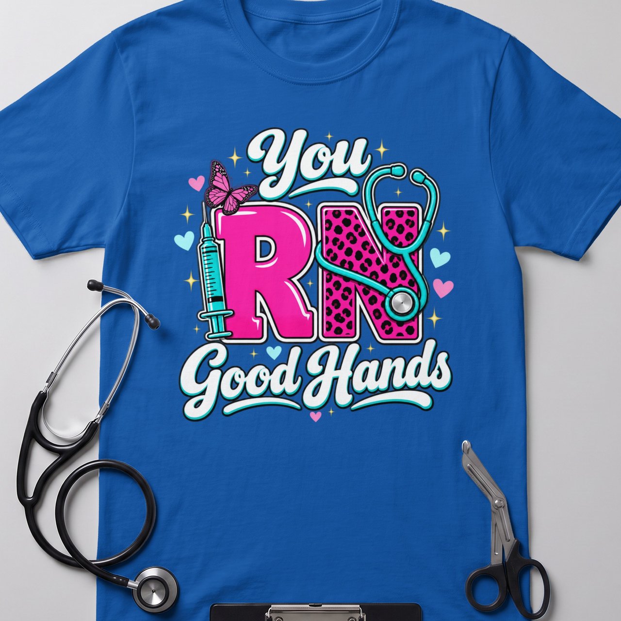 You RN Good Hands Tee