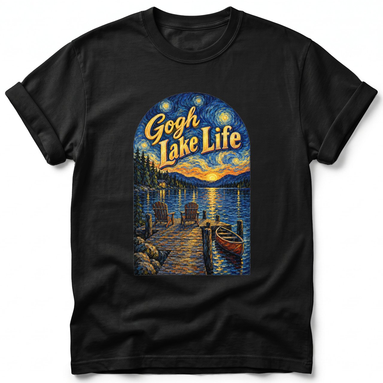 Gogh Lake Life ~ Comfort Colors Premium Tee