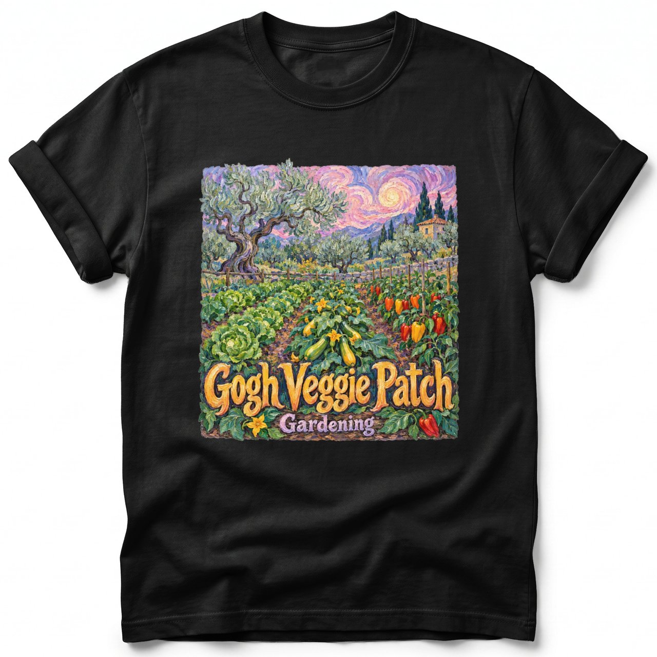 Gogh Veggie Patch ~ Comfort Colors Premium Tee