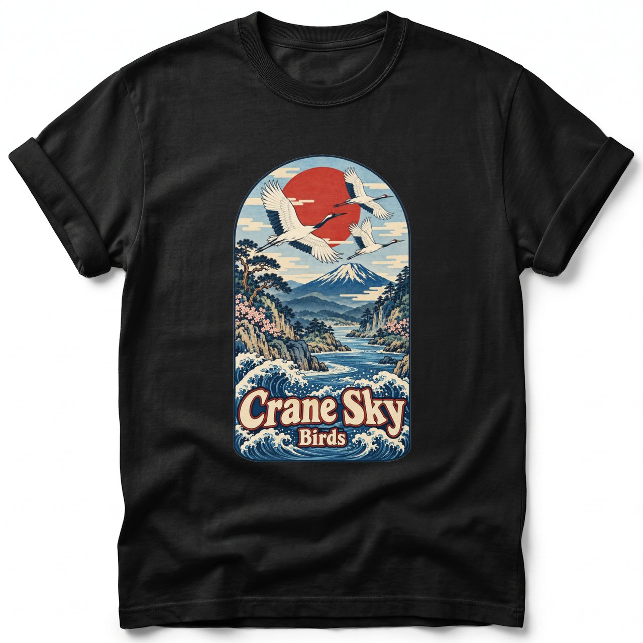 Crane Sky ~ Comfort Colors Premium Tee