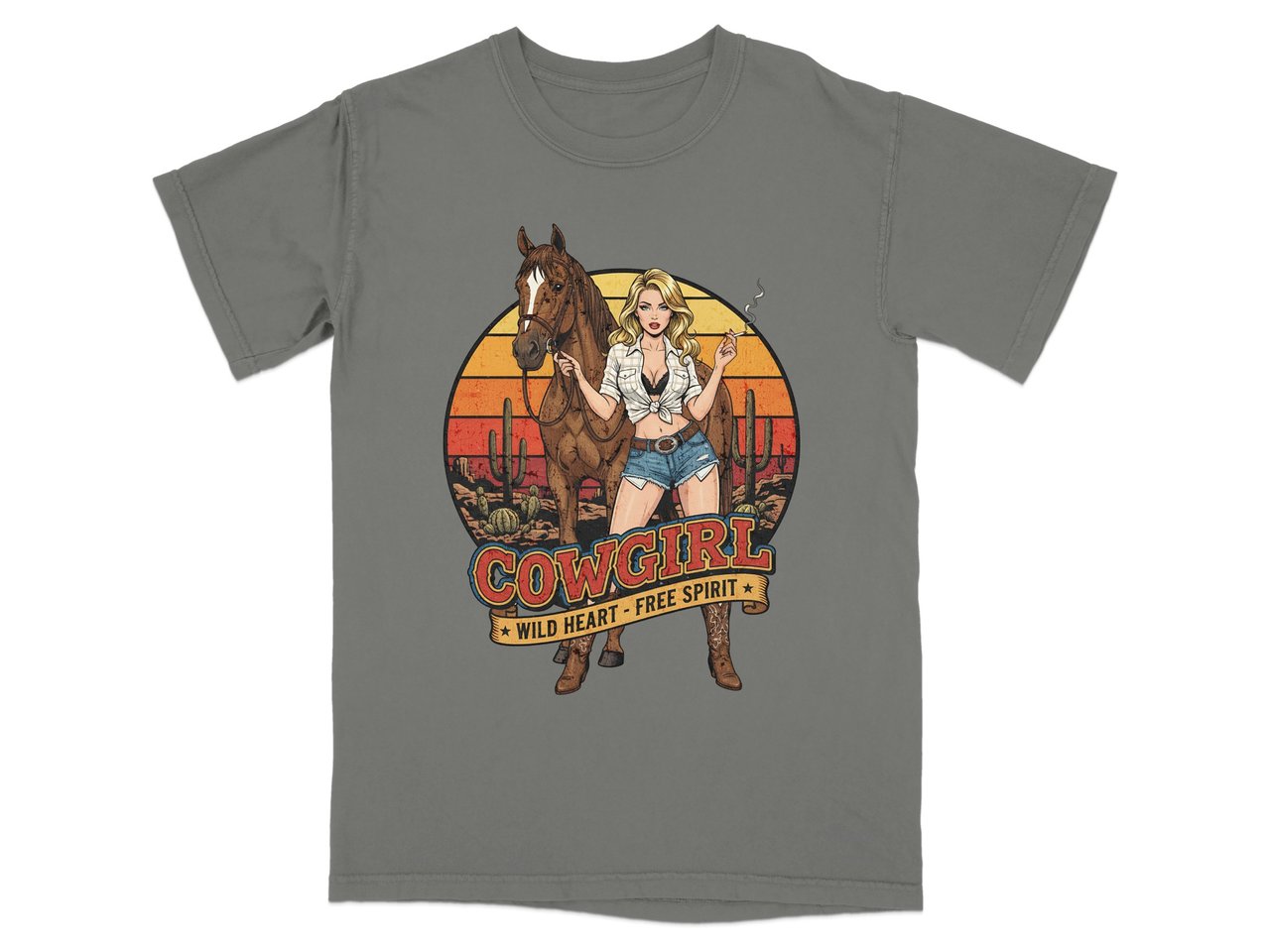 Cowgirl Wild Heart Tee