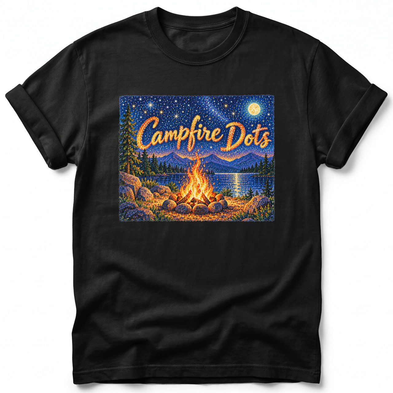 Campfire Dots ~ Comfort Colors Premium Tee