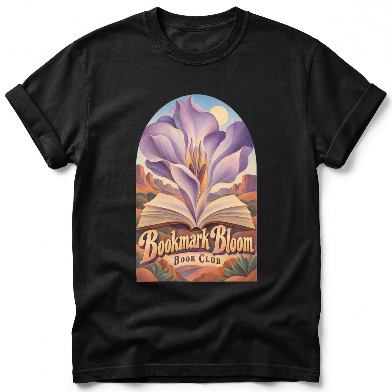 Bookmark Bloom ~ Comfort Colors Premium Tee