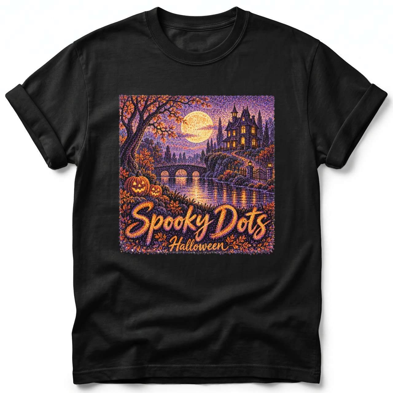 Spooky Dots ~ Comfort Colors Premium Tee