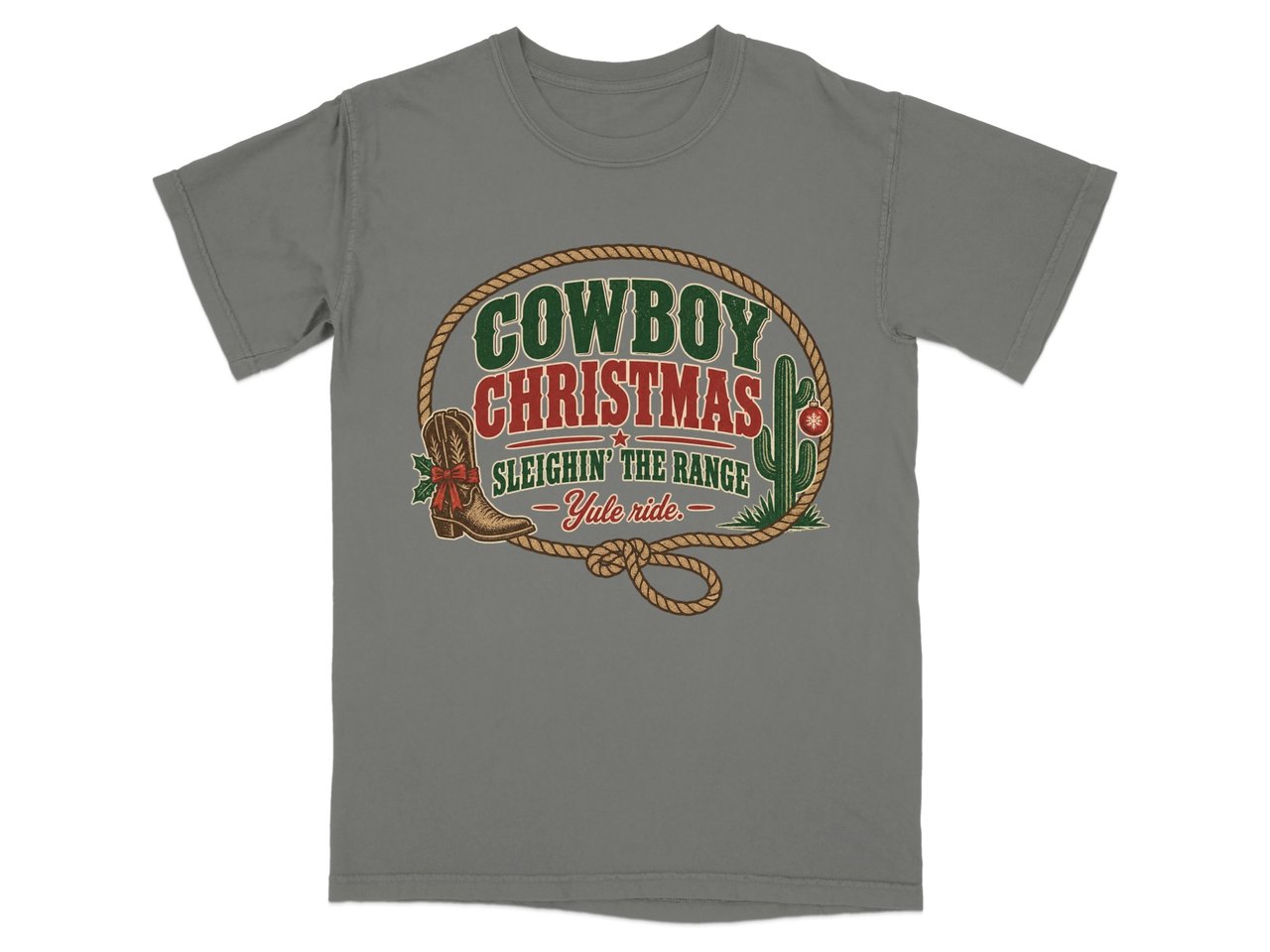 Cowboy Christmas Tee