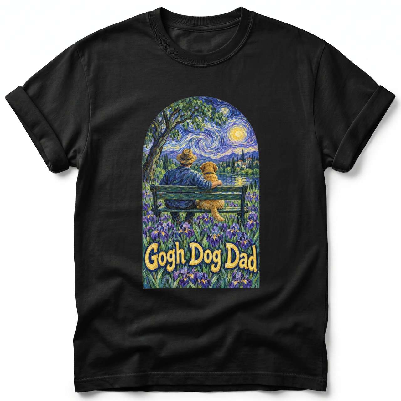 Gogh Dog Dad ~ Comfort Colors Premium Tee