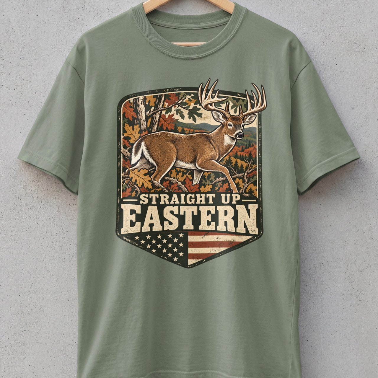 Straight Up Eastern Hunting Tee