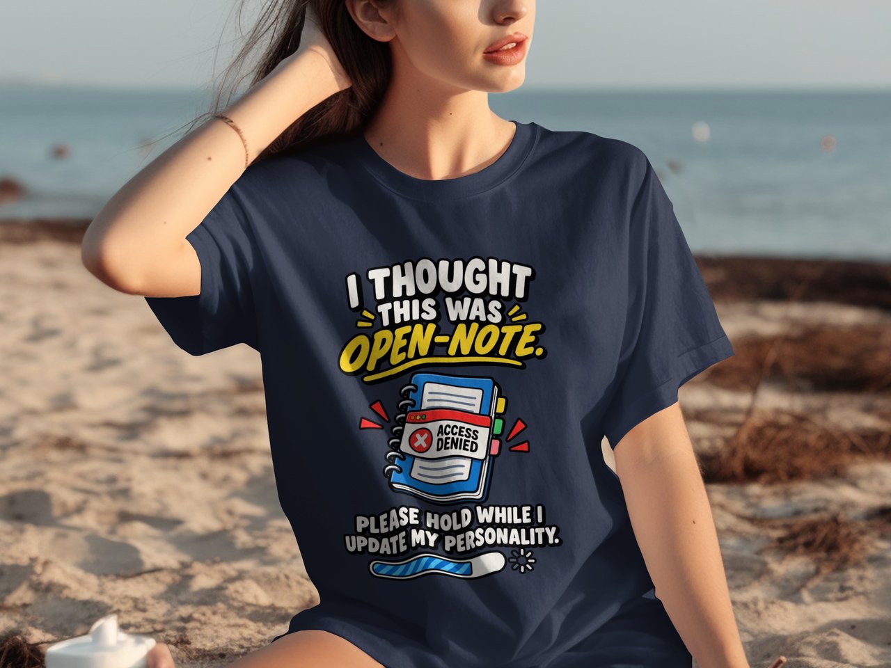 I Thought This Was Open Note Tee