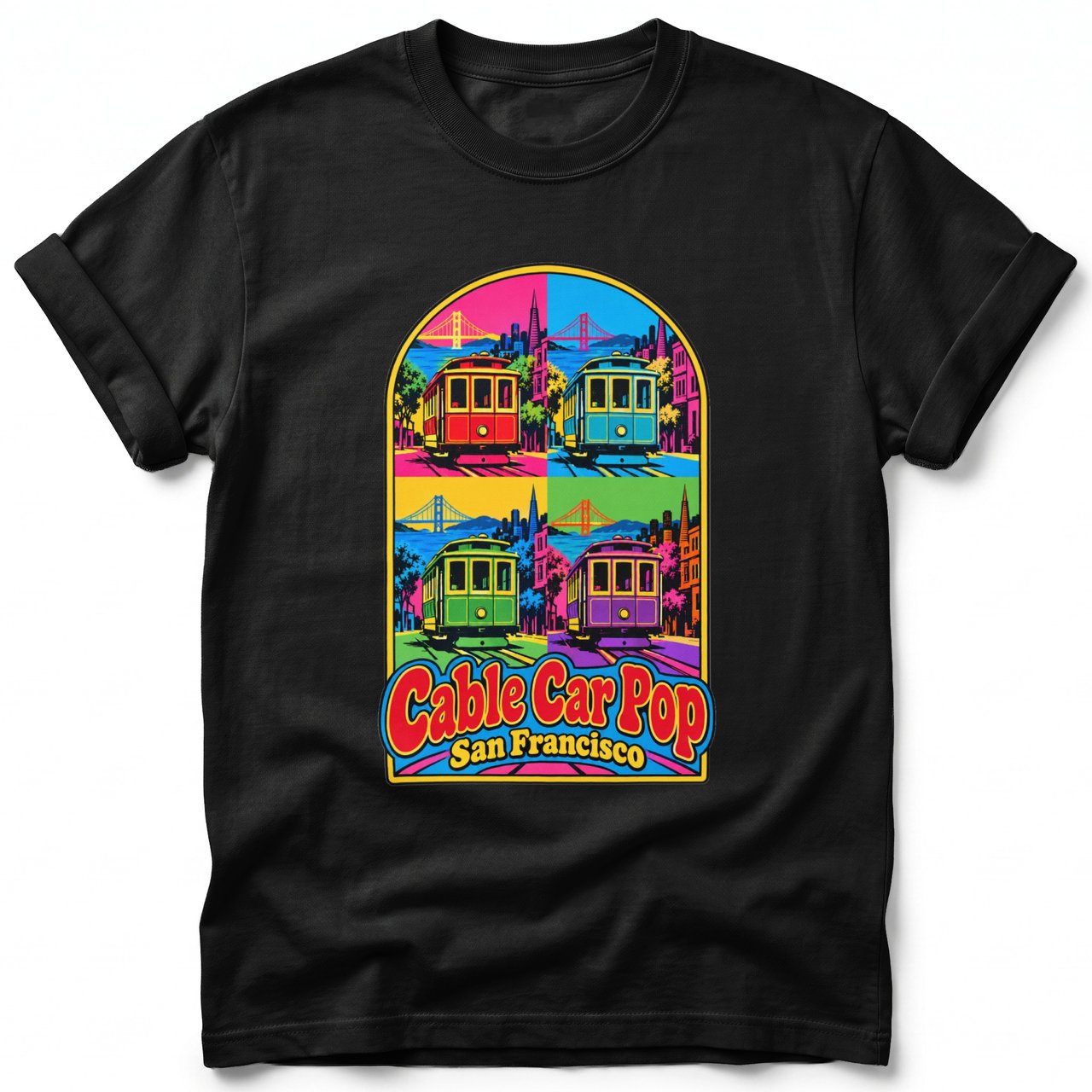 Cable Car Pop ~ Comfort Colors Premium Tee