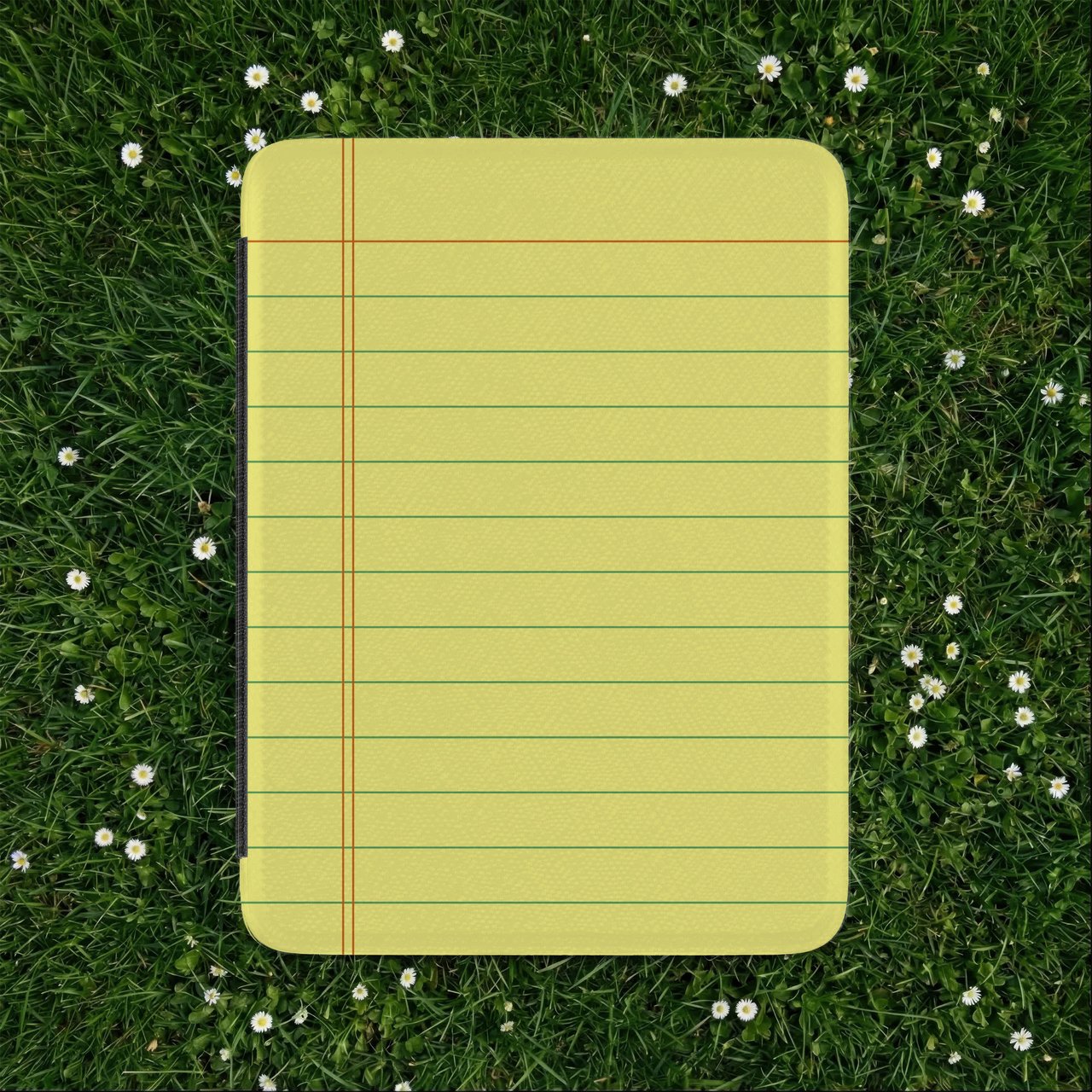Yellow Legal Pad Kindle Case