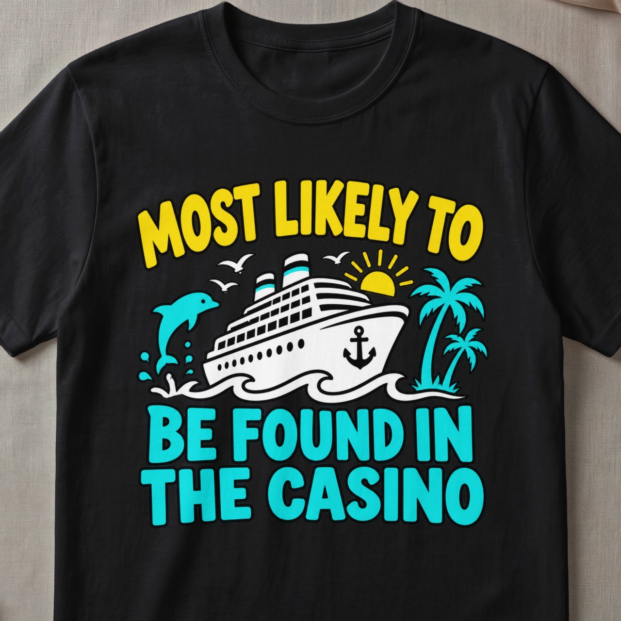 Found in the Casino Cruise T-Shirt