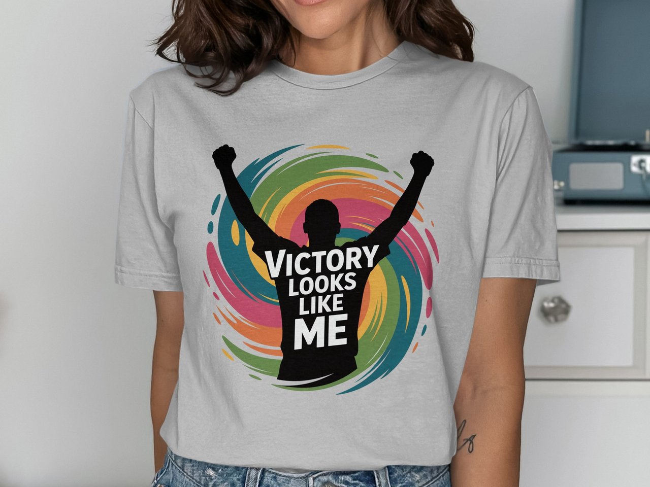 Cancer fighting t-shirt, Victory Looks Like Me, Survivor shirt, Cancer awareness shirt, Motivational tee, Inspirational gift, Cancer support