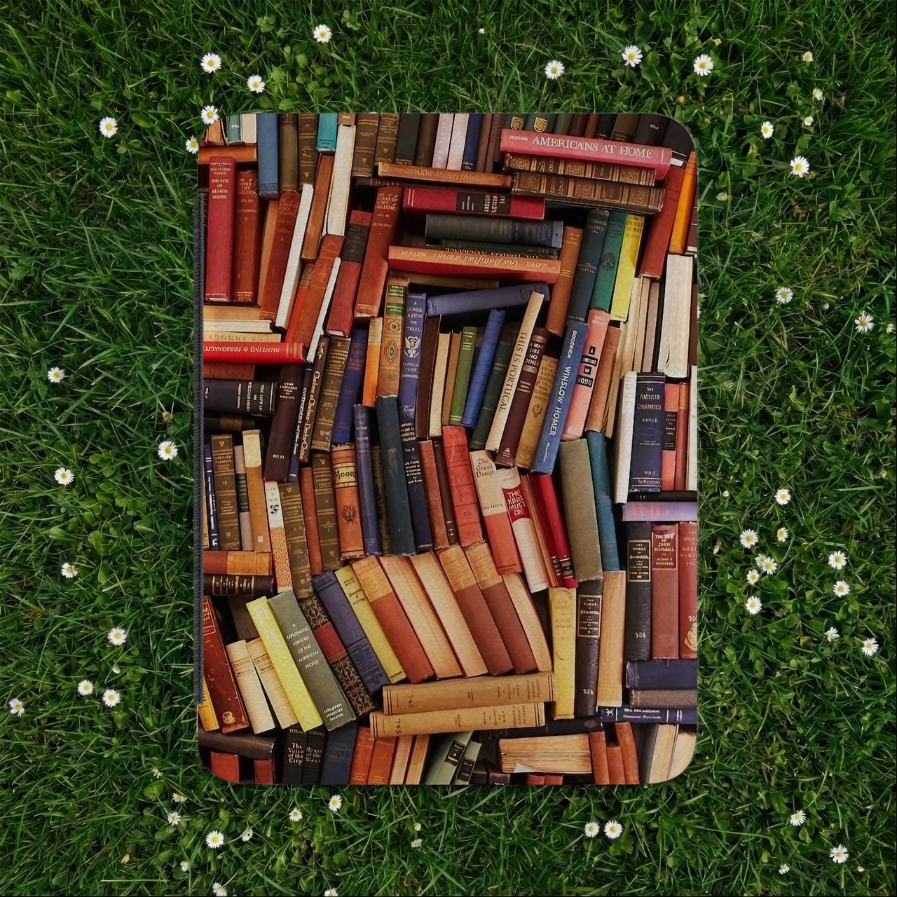 Vintage Library Kindle Case