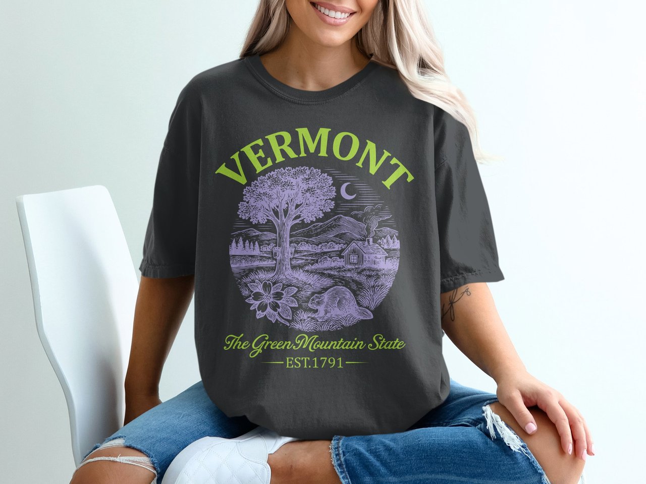 Vermont: The Green Mountain State T-Shirt