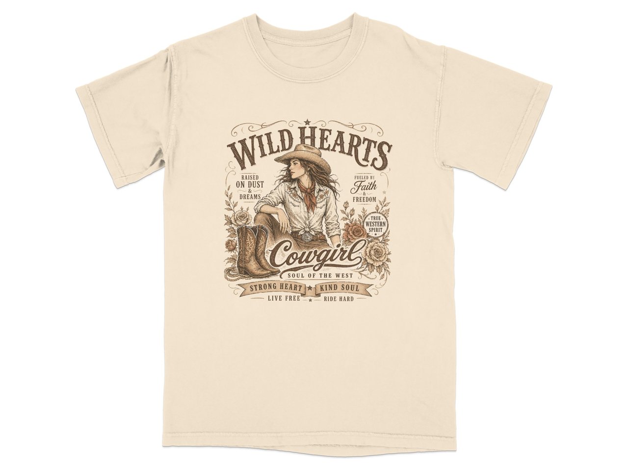 Wild Hearts Cowgirl Soul T-Shirt