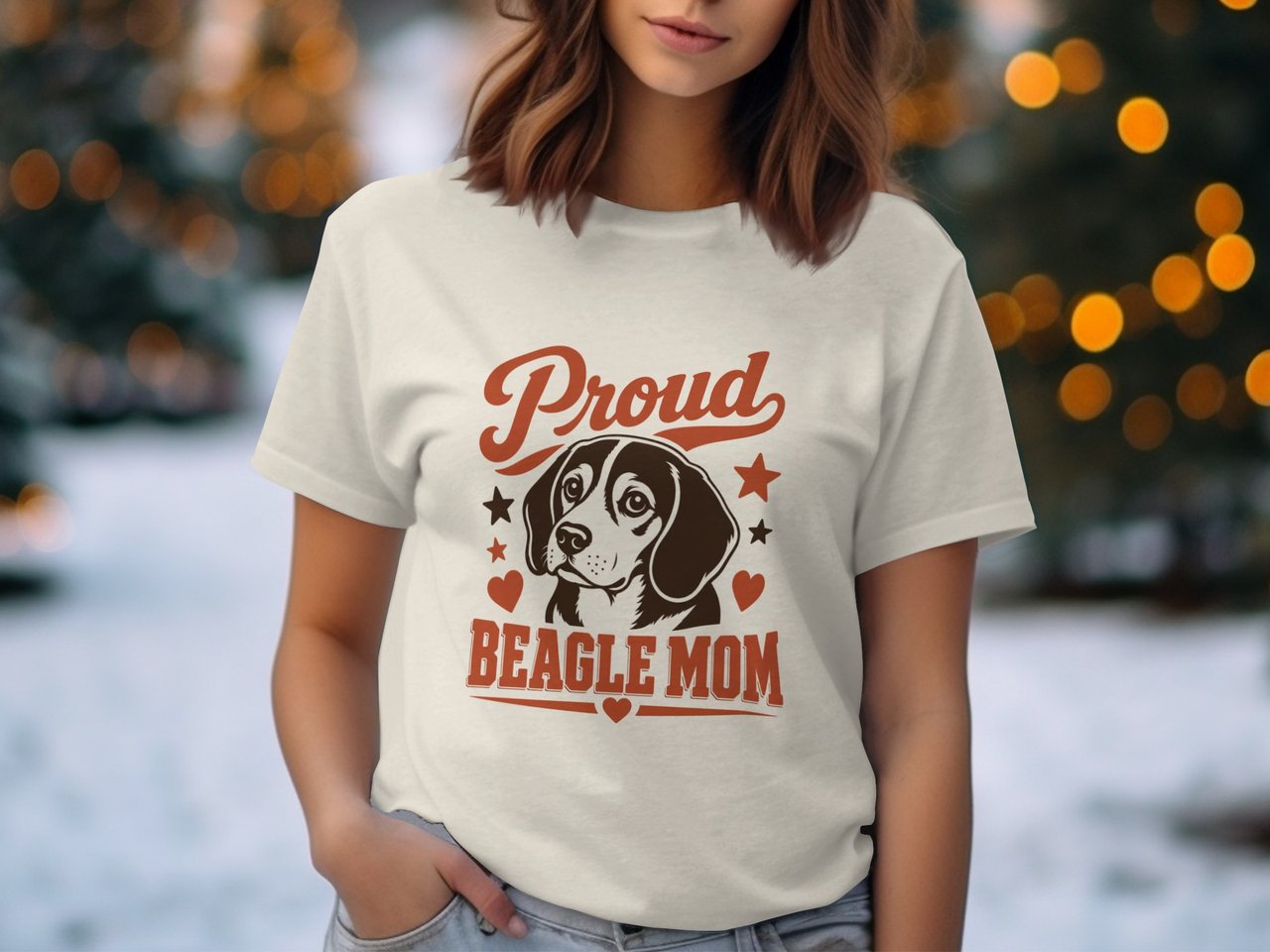 Proud Beagle Mom Tee