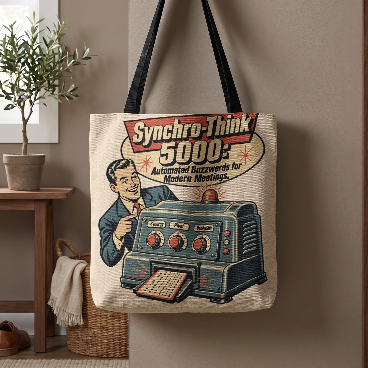 Synchro-Think 5000 Tote Bag