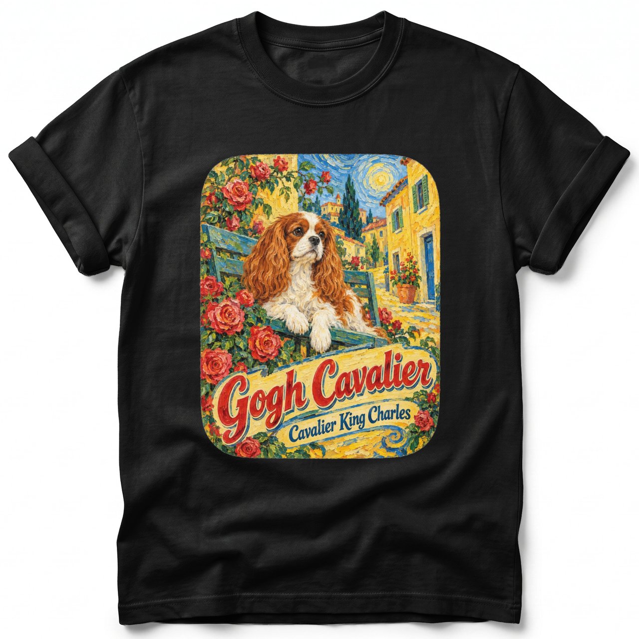 Gogh Cavalier ~ Comfort Colors Premium Tee