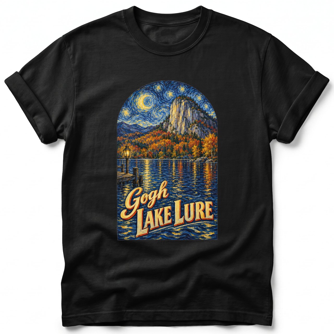 Gogh Lake Lure ~ Comfort Colors Premium Tee