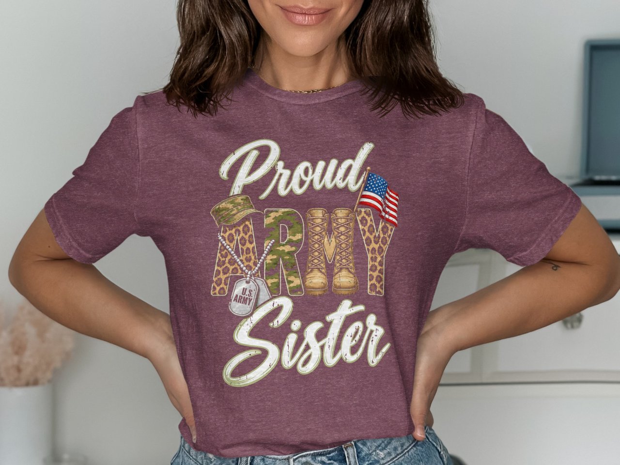 Proud Army Sister Tee