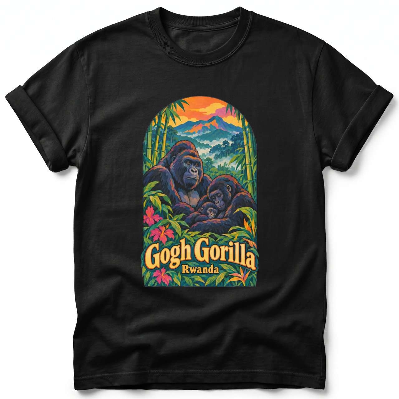 Gogh Gorilla ~ Comfort Colors Premium Tee