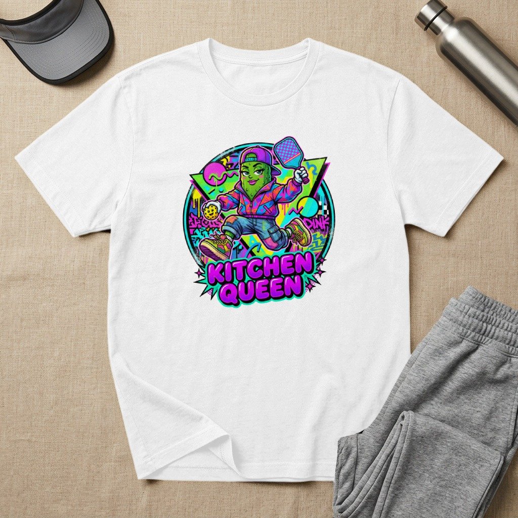Kitchen Queen Pickleball T-Shirt