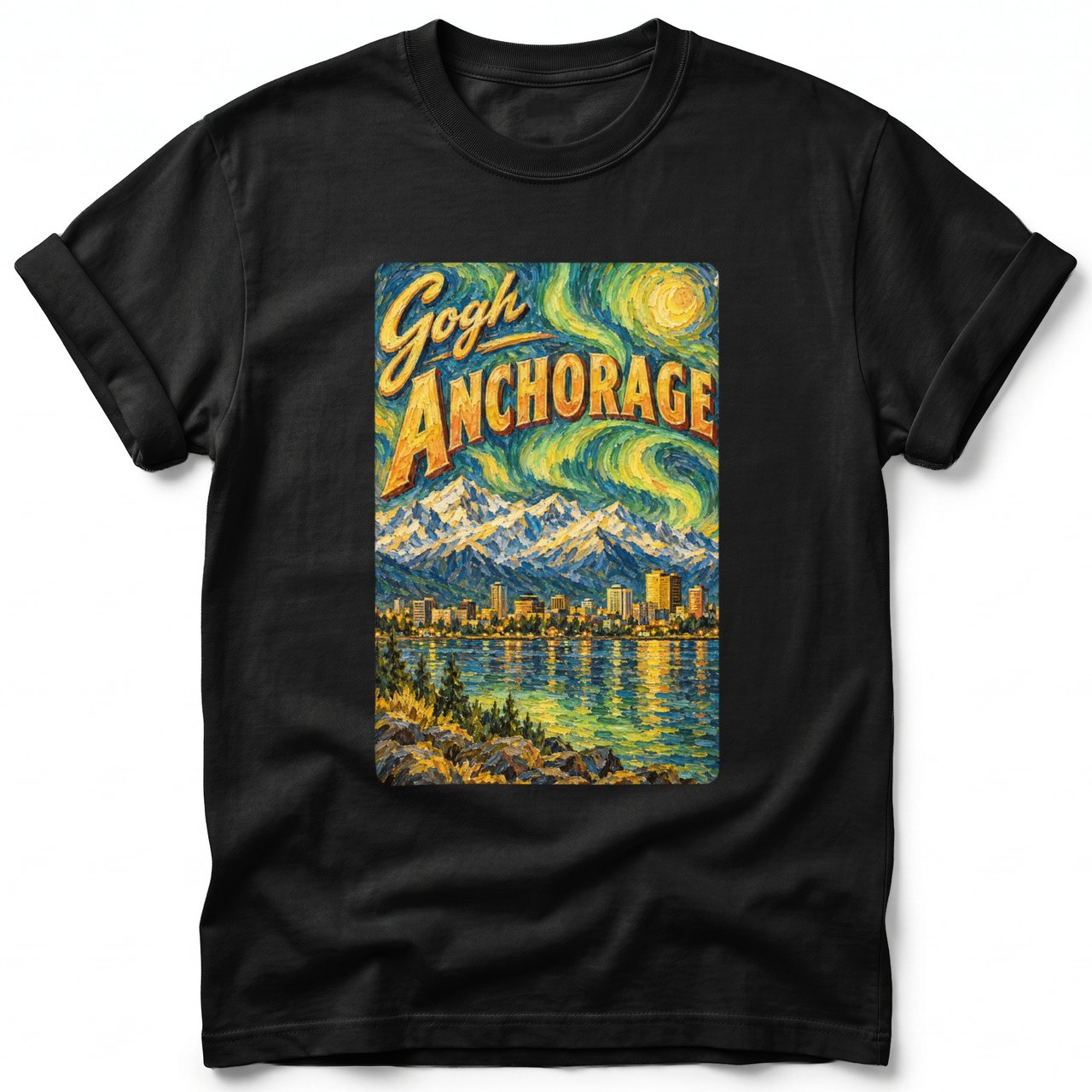 Gogh Anchorage ~ Comfort Colors Premium Tee