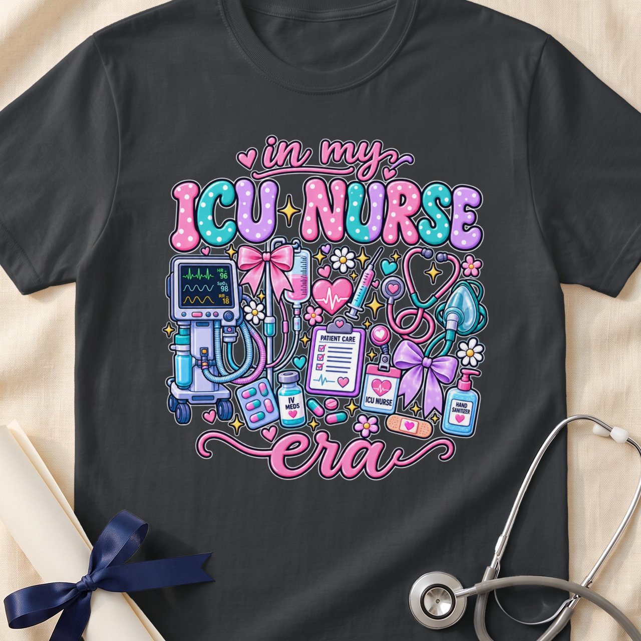 In My ICU Nurse Era Kawaii T-Shirt