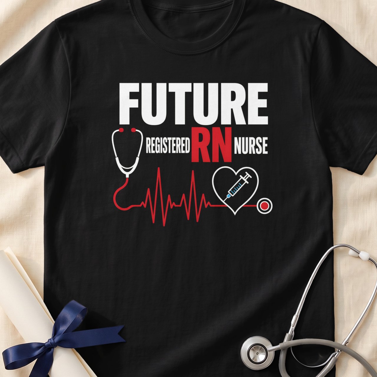 Future RN Heartbeat T-Shirt