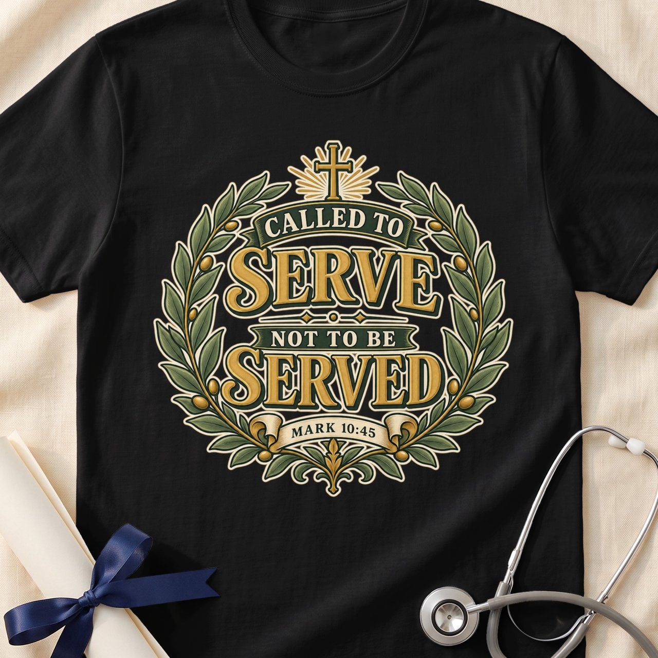 Called to Serve Mark 10:45 Tee