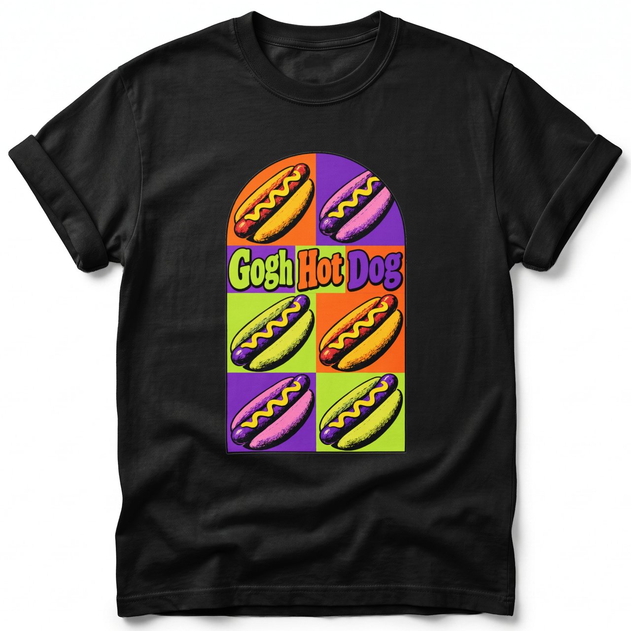 Gogh Hot Dog ~ Comfort Colors Premium Tee