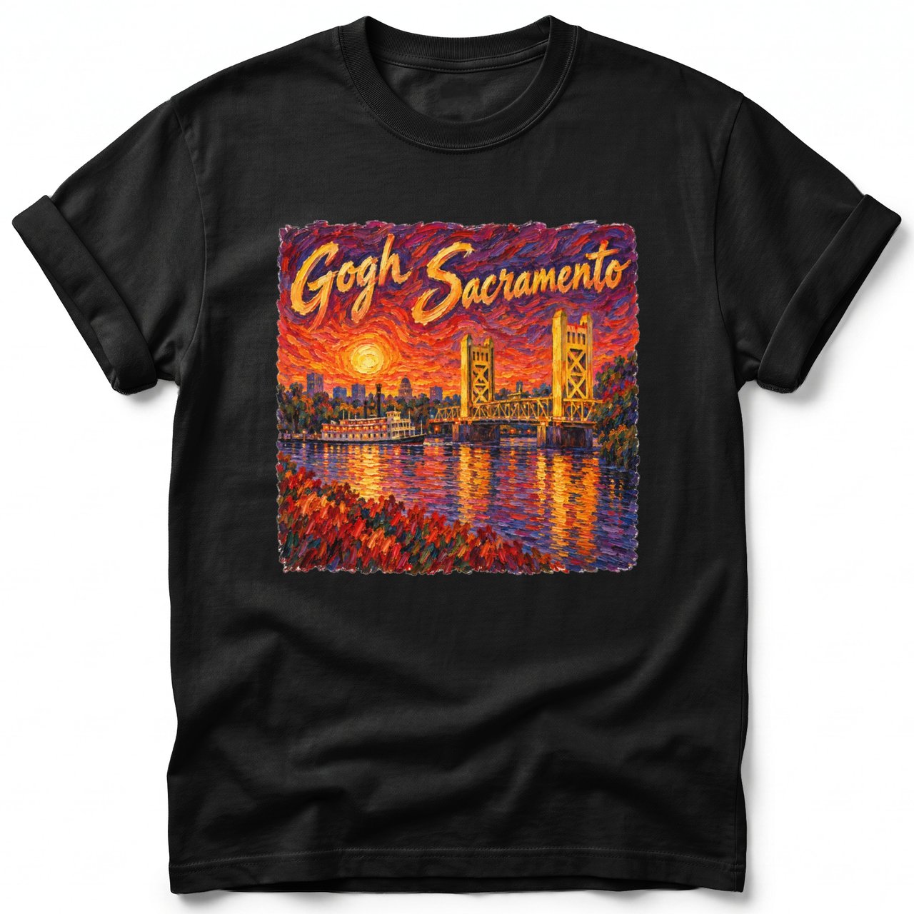 Gogh Sacramento ~ Comfort Colors Premium Tee