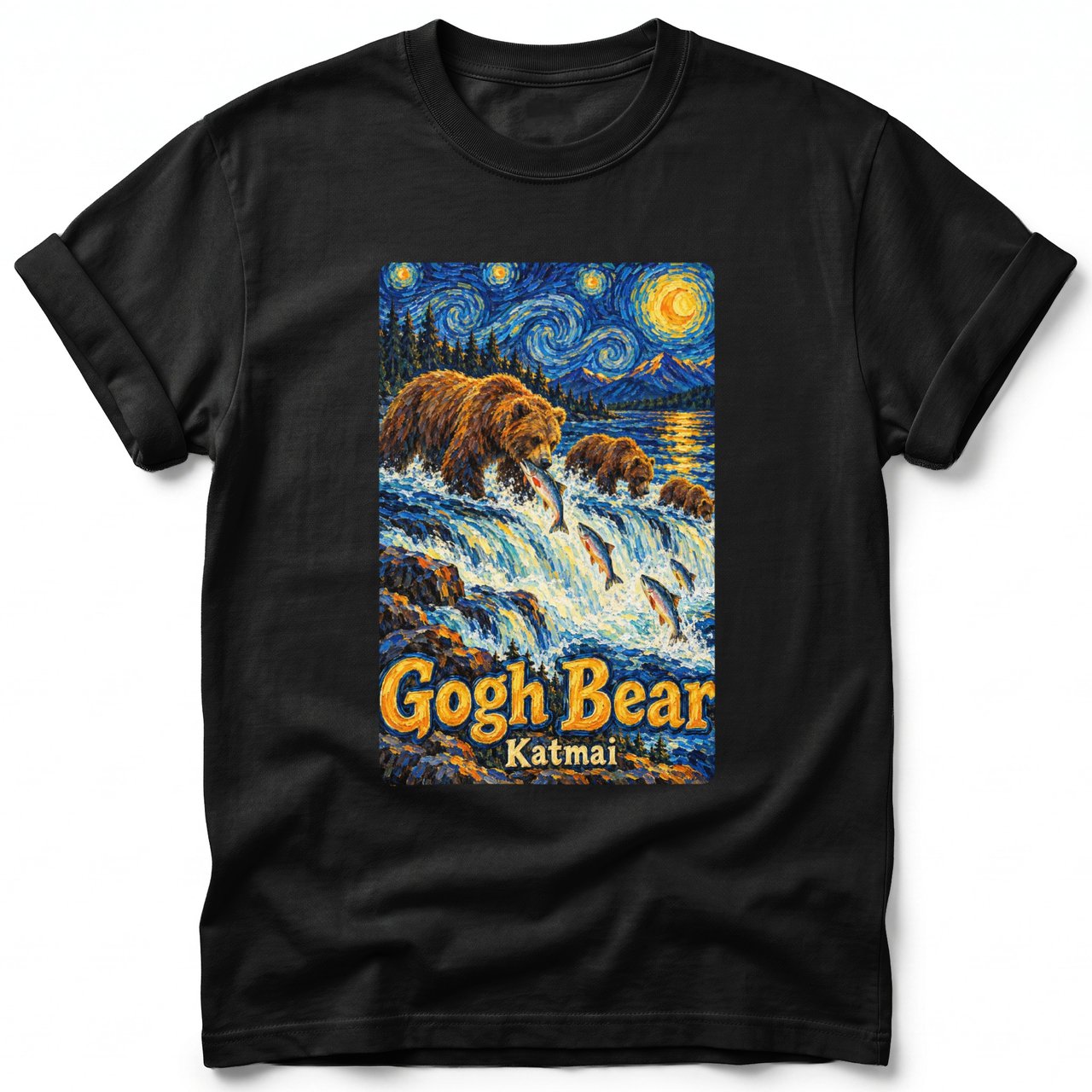 Gogh Bear ~ Comfort Colors Premium Tee