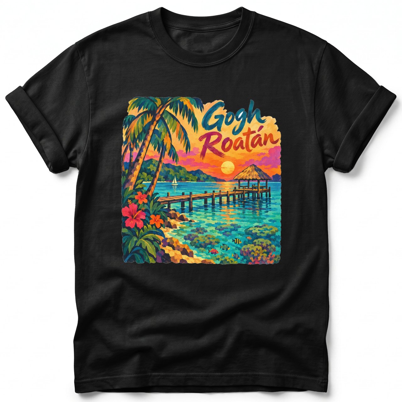 Gogh Roatán ~ Comfort Colors Premium Tee