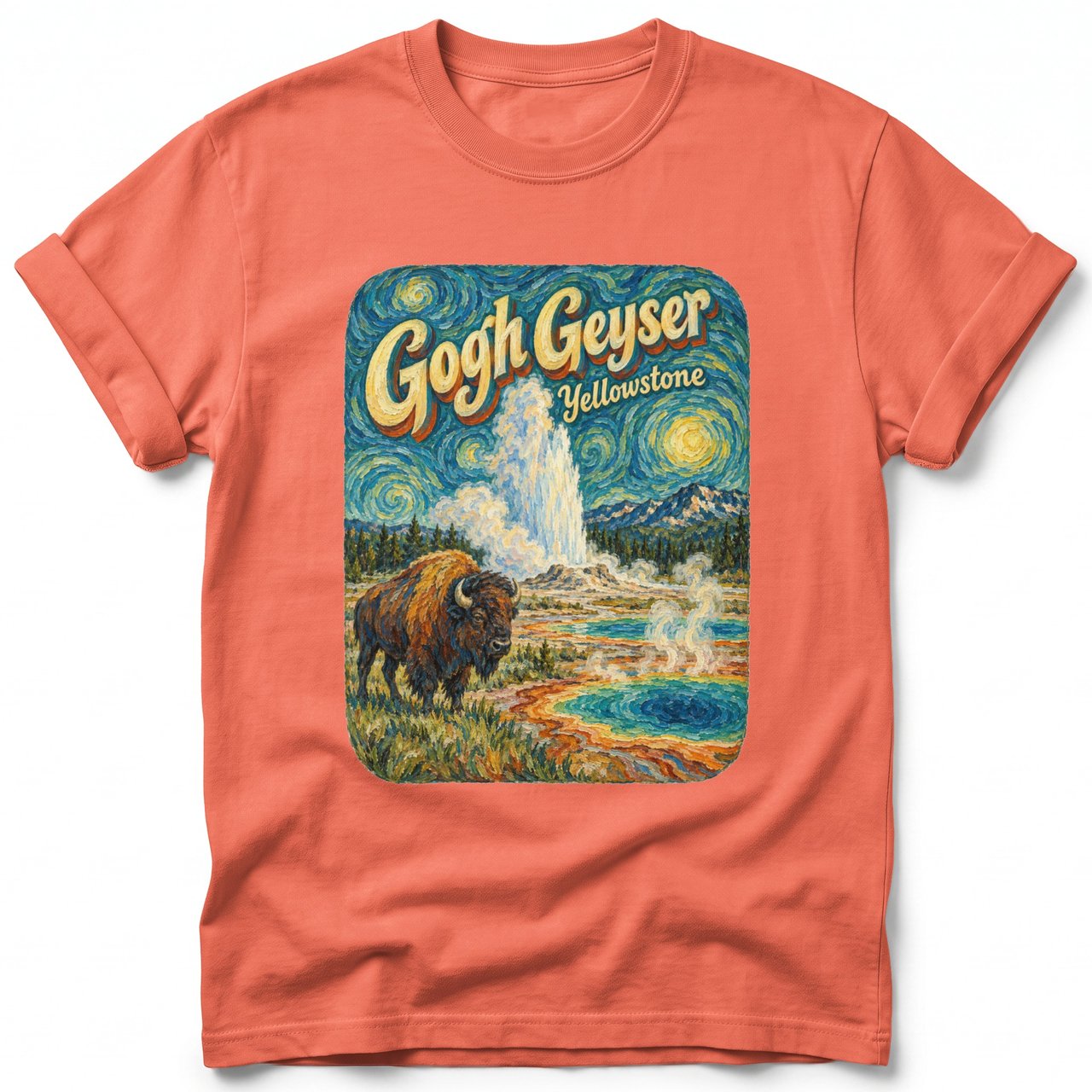 Gogh Geyser ~ Comfort Colors Premium Tee