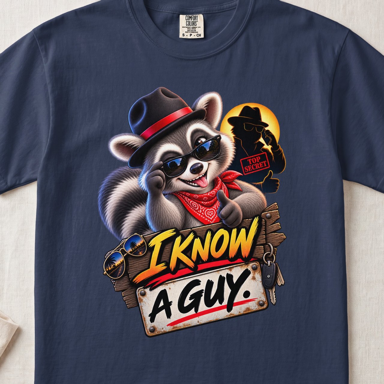 I Know A Guy Raccoon Tee
