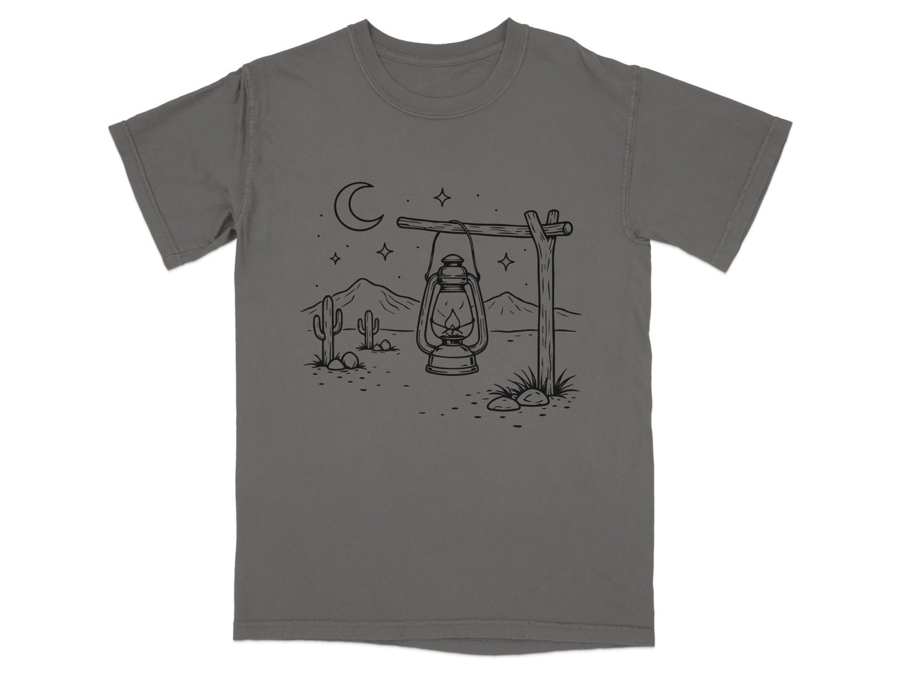 Moonlit Desert Lantern T-Shirt