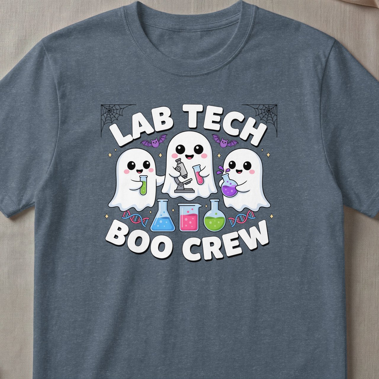 Lab Tech Boo Crew Tee