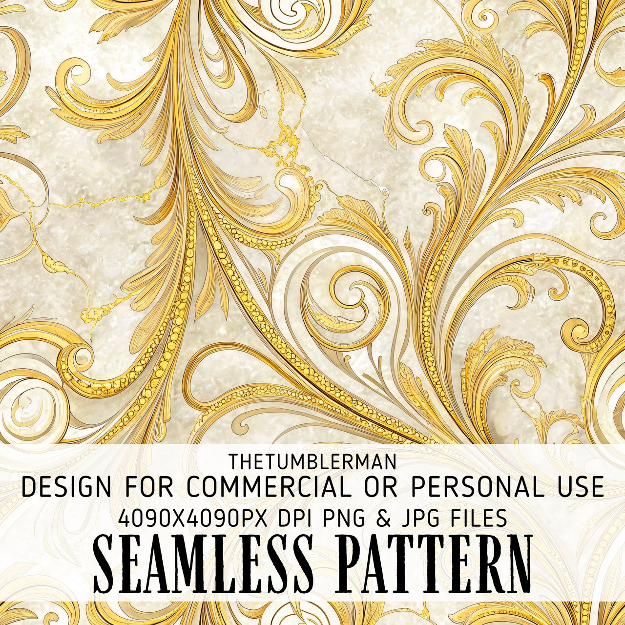 Golden Floral Tumbler, Digital Paper, Watercolor Flowers Background, Floral Junk Journal, Printable Tumbler png, Digital Scrapbooking Paper