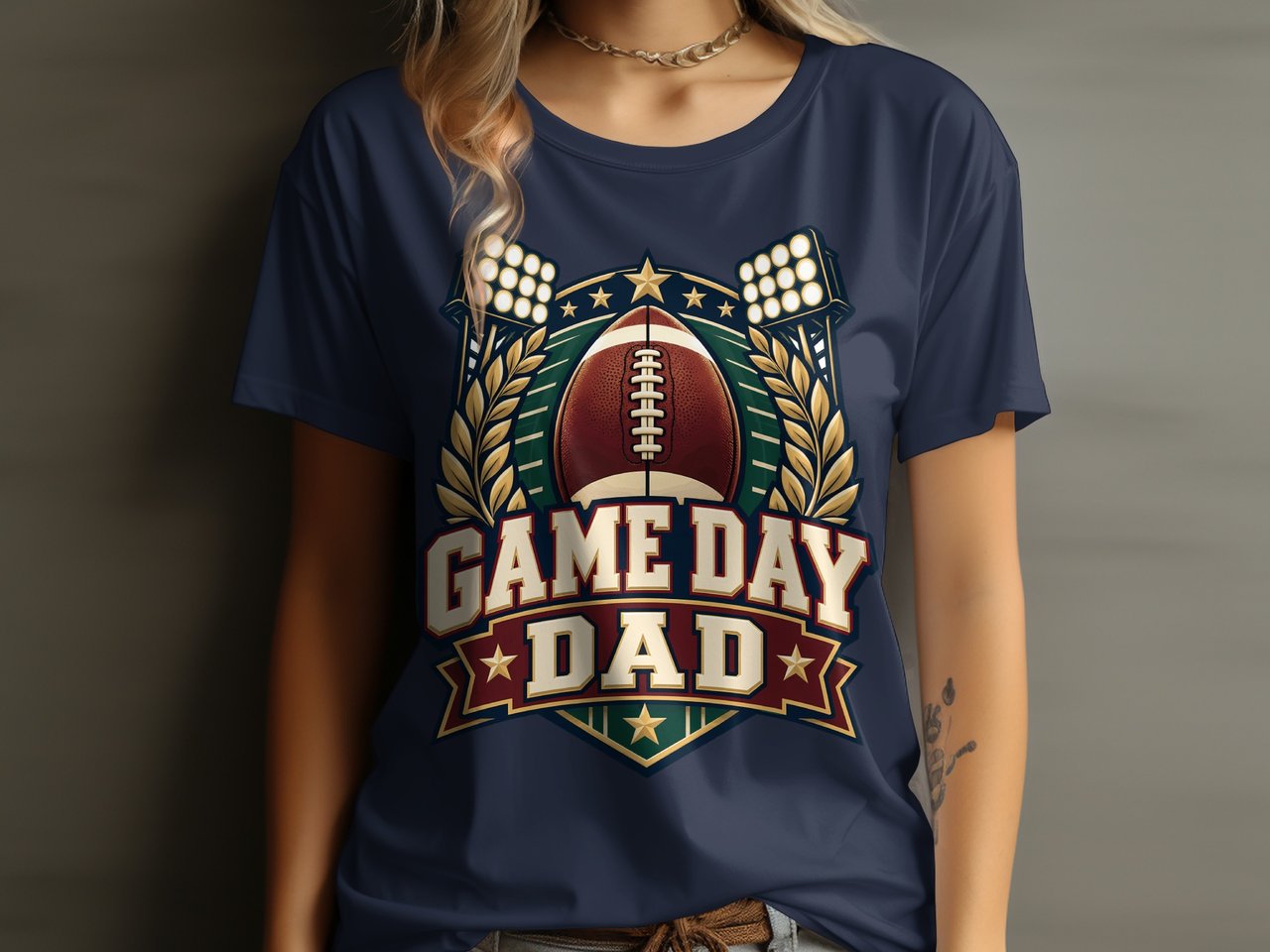 Game Day Dad Tee or Sweatshirt
