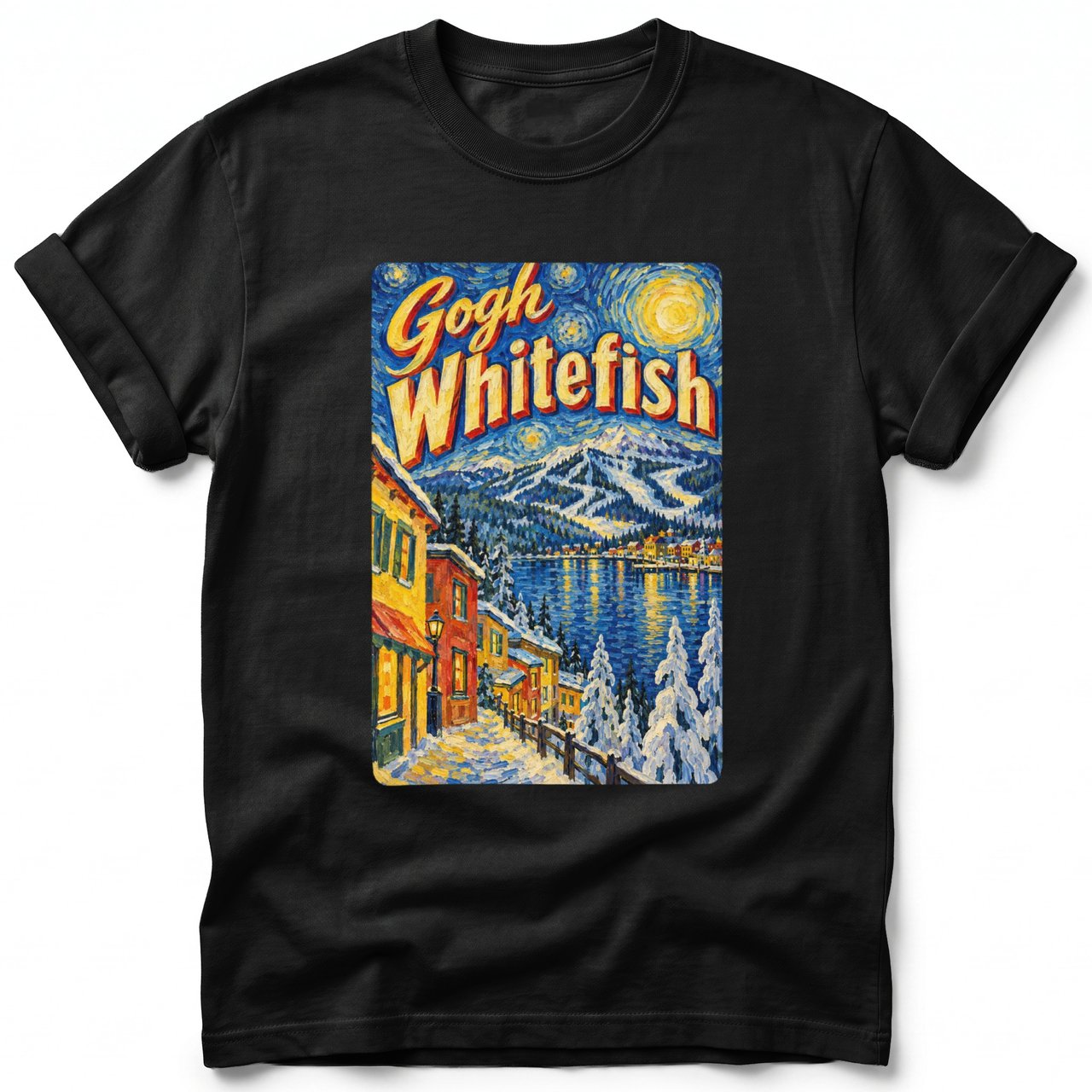 Gogh Whitefish ~ Comfort Colors Premium Tee