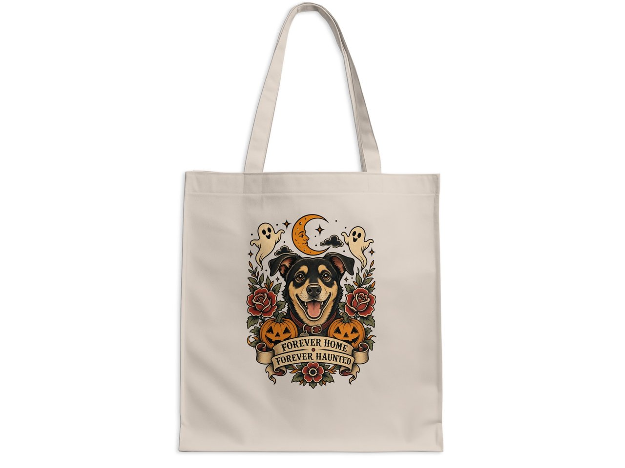 Forever Home Forever Haunted Tote Bag