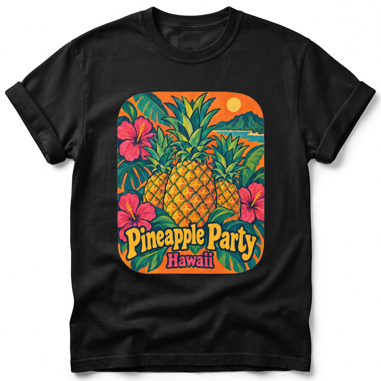 Pineapple Party ~ Comfort Colors Premium Tee